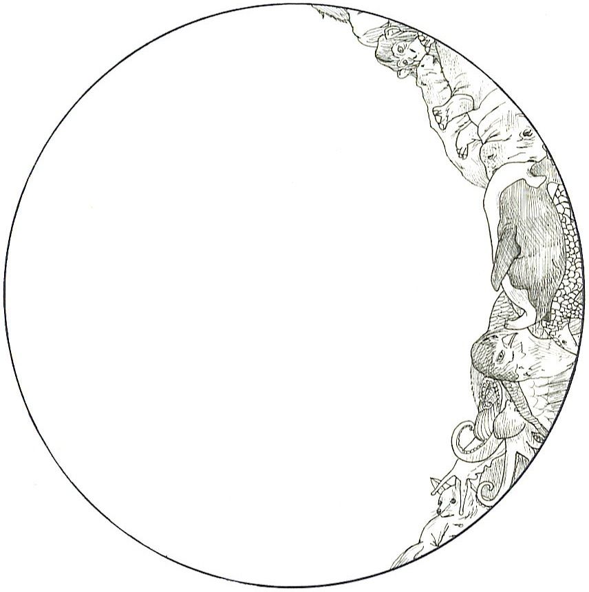 856x860 Huge Collection Of 'moon Line Drawing' Download More Than