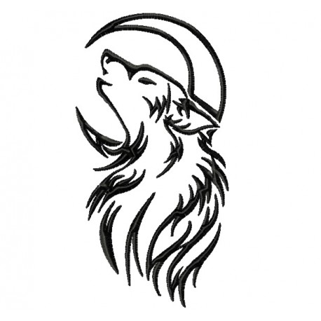 458x458 Wolf Moon Tattoo