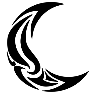 300x300 Collection Of Free Tribal Drawing Moon Download On Ui Ex