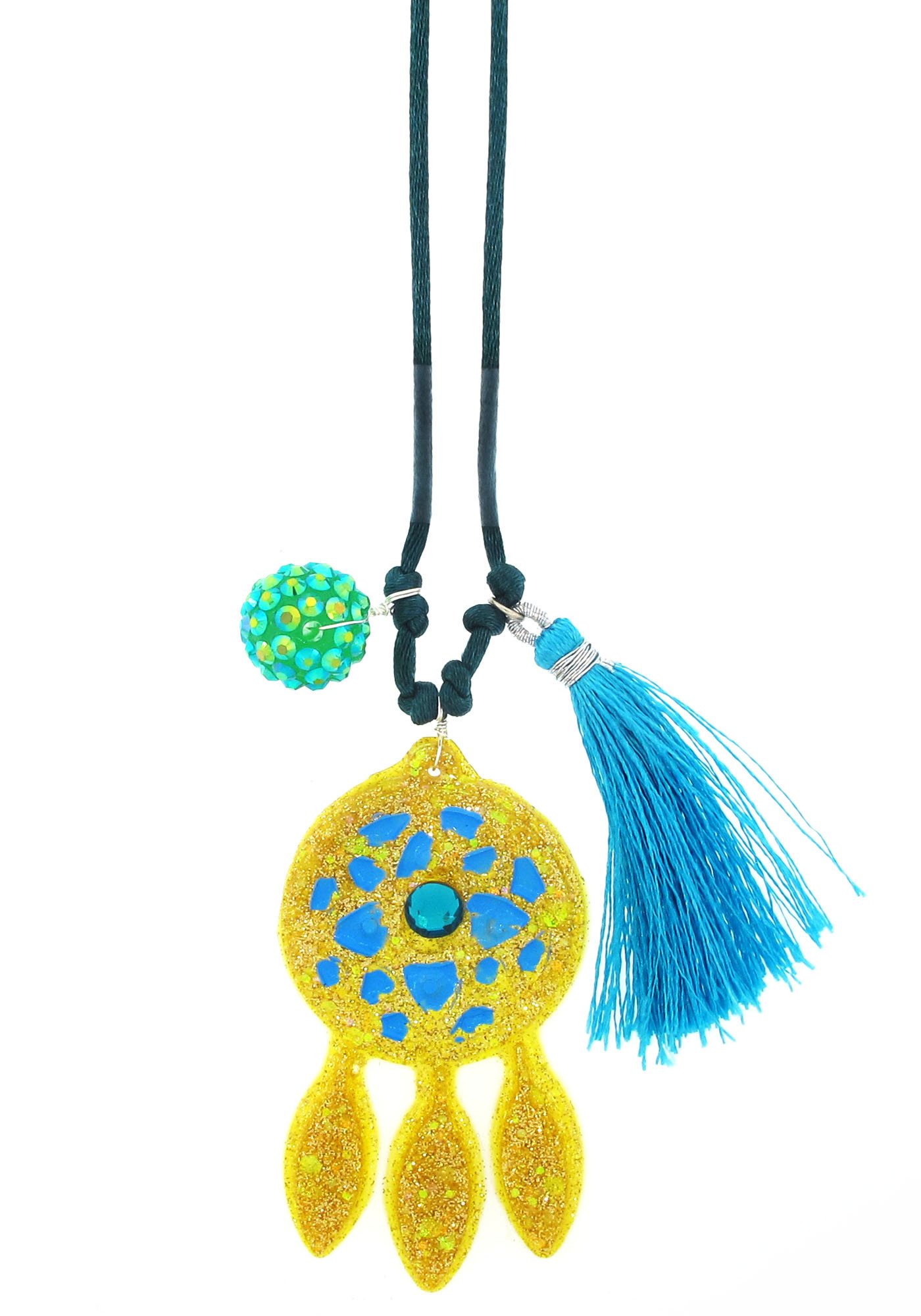 1400x2000 Dreamcatcher Resin Necklace + Bookmark