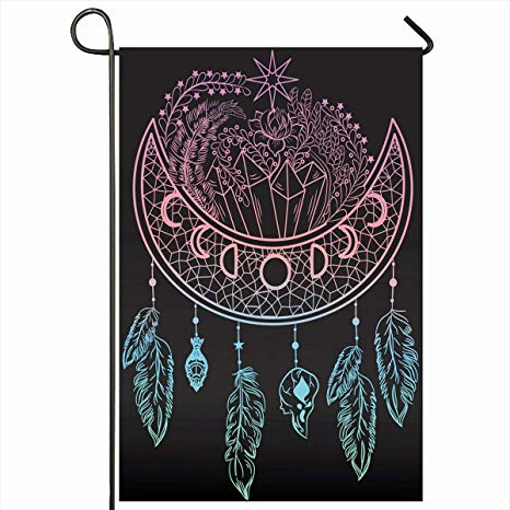 466x466 Ahawoso Outdoor Garden Flags Inch Arrows Gray