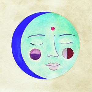 300x300 Moon Face Paintings Pixels