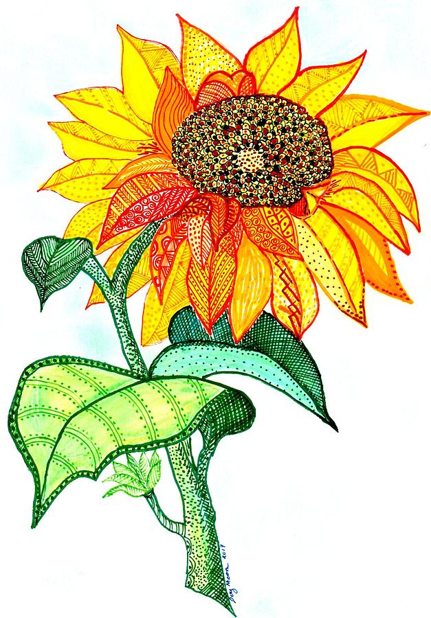 627x900 A Little Bit Of Sunshine Drawing
