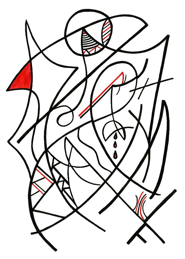 645x900 Cool Moon Drawing