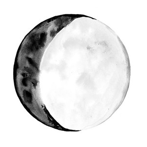 300x300 Moon Phase Drawing