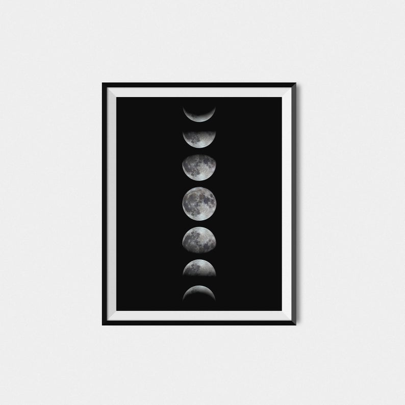 Moon Phases Drawing Tumblr | Free download on ClipArtMag