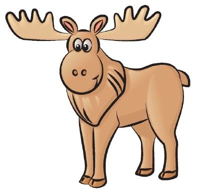 400x391 How To Draw A Moose In Steps Randomosity Drawings, Animal