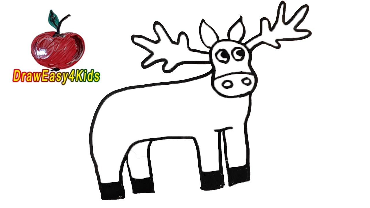 1280x720 Maxresdefault How To Draw A Moose