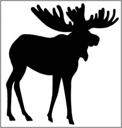 250x262 Moose Clipart Moose Outline, Picture
