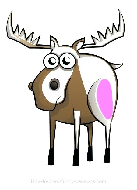 450x622 Moose Drawings