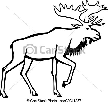 450x428 Nice Drawings Of Moose Printable In Funny Moose How To Draw