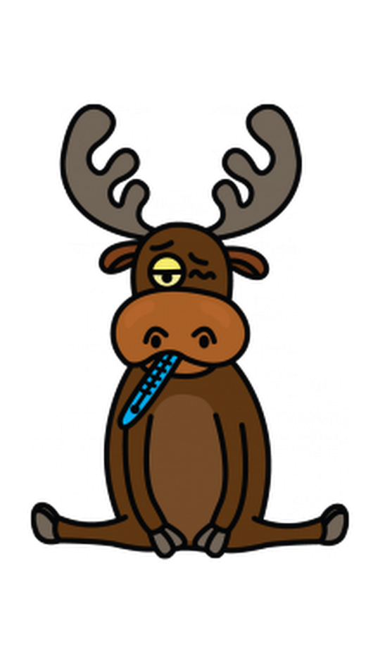530x942 Collection Of Free Moose Drawing Basic Download On Ui Ex