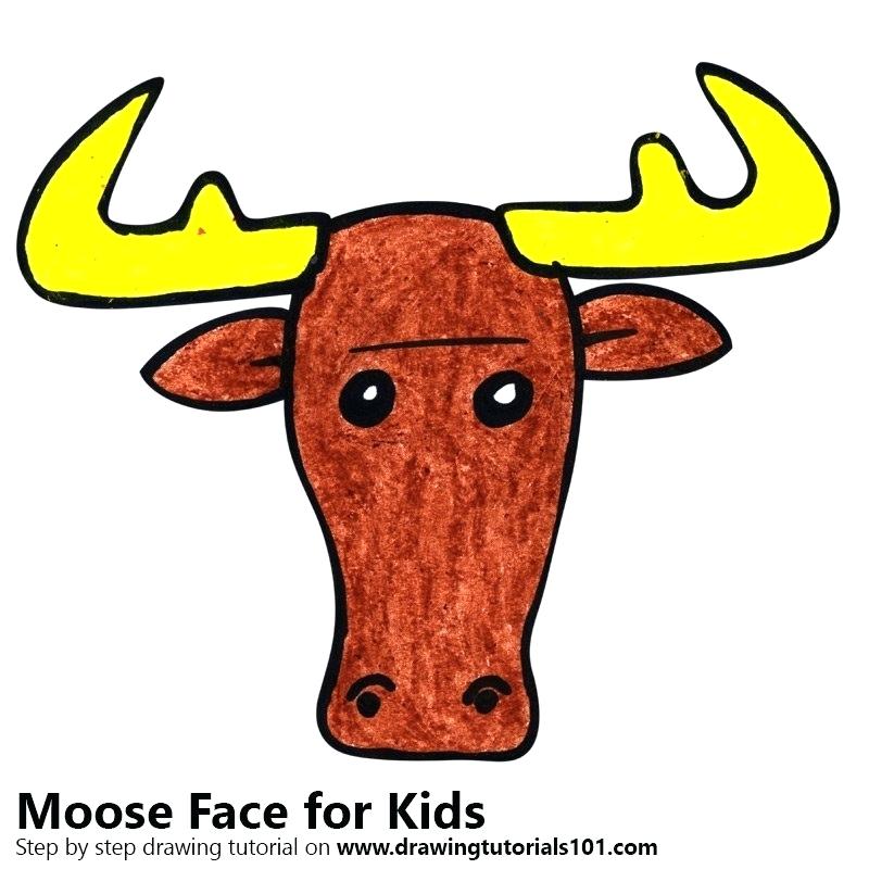 800x800 draw a moose draw moose draw moose cartoon