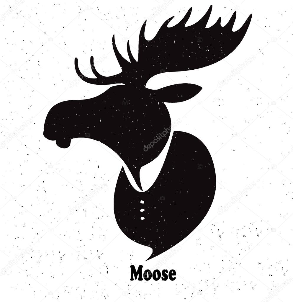 993x1023 Moose Drawing Free Download