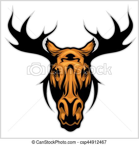450x470 Moose Head