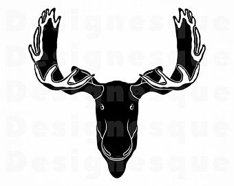 340x270 Moose Head Etsy