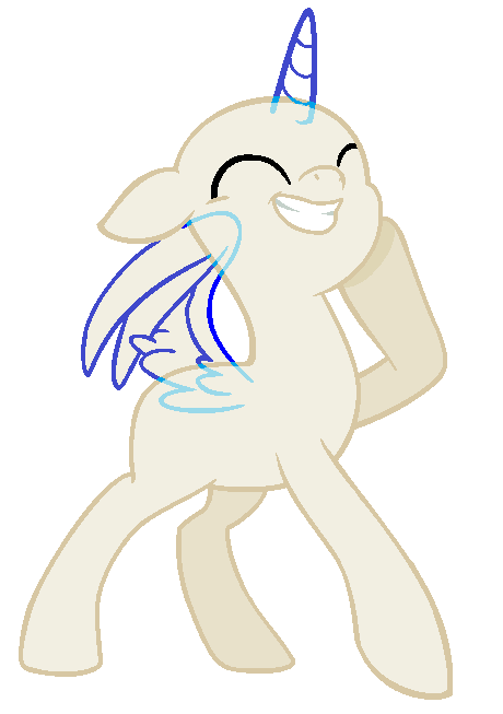 460x653 Mlp Base Big Smile
