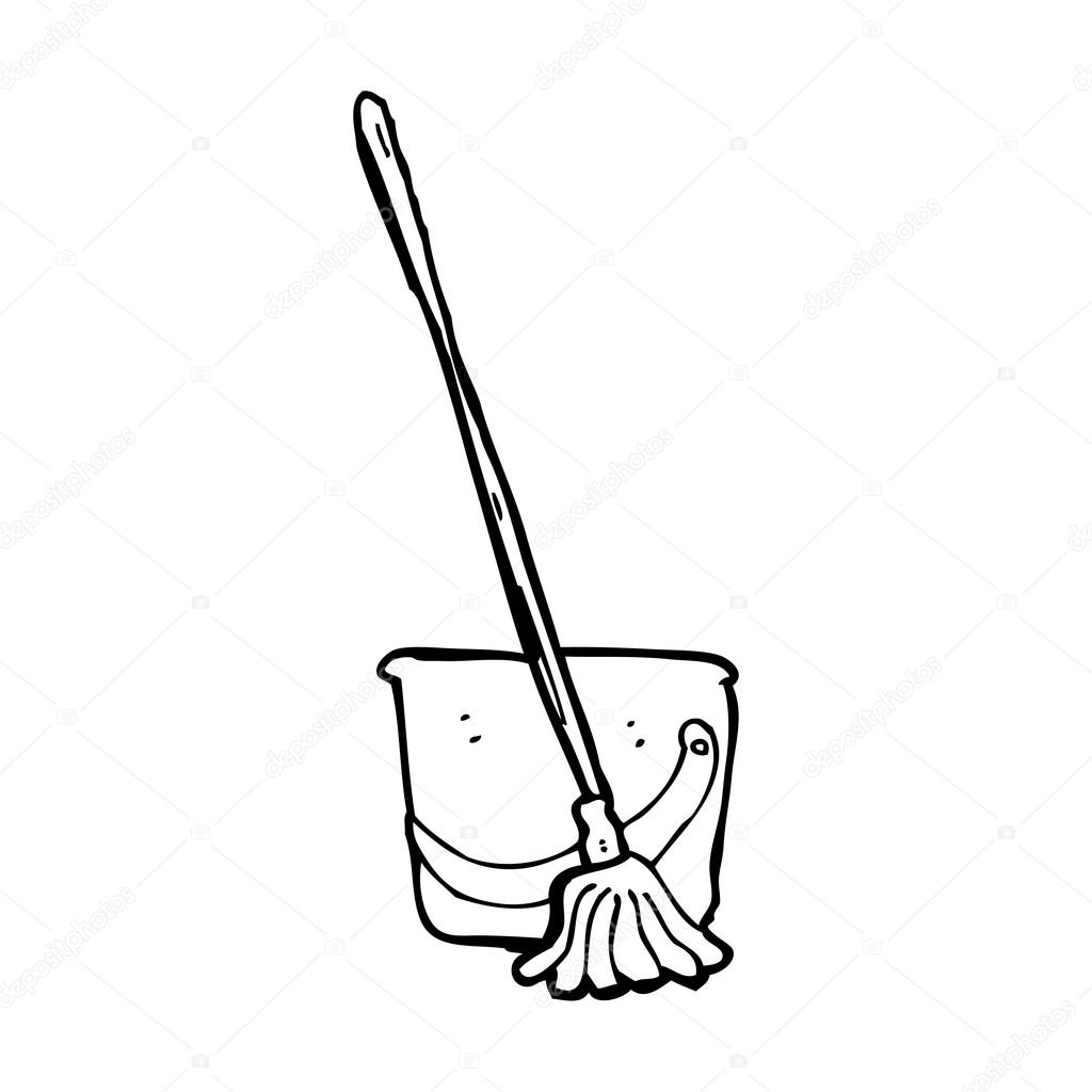 1024x1024 mop drawing mop bucket for free download