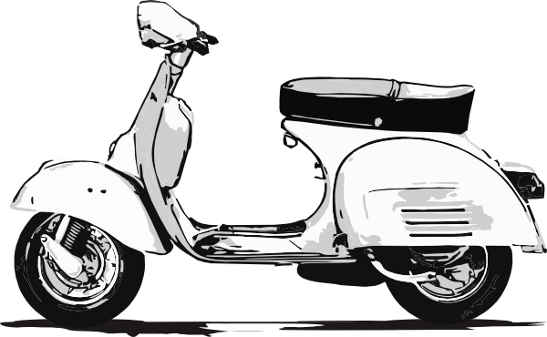 600x370 scooter vespa drawing transparent png