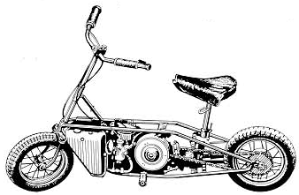 338x221 Wellbike Drawing Moped Photos Moped Army