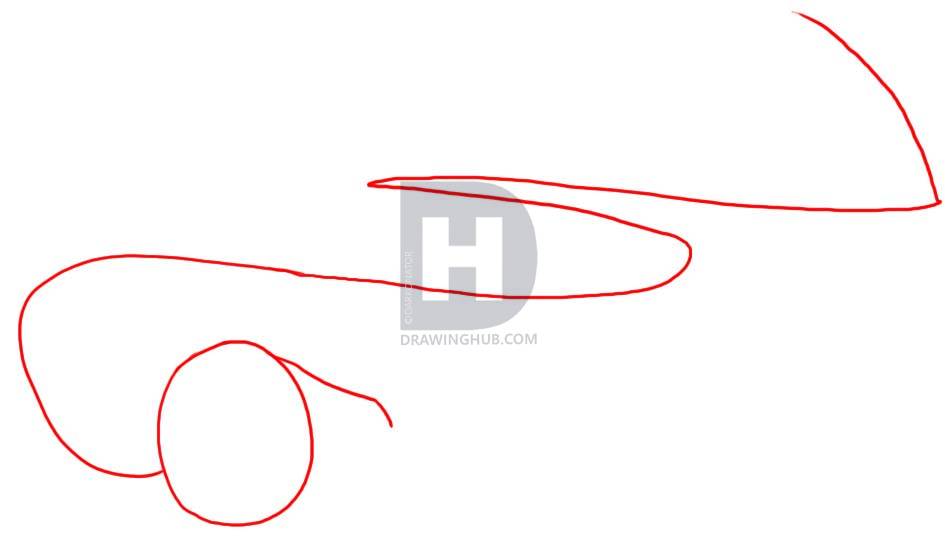 945x546 How To Draw An Eel, Step