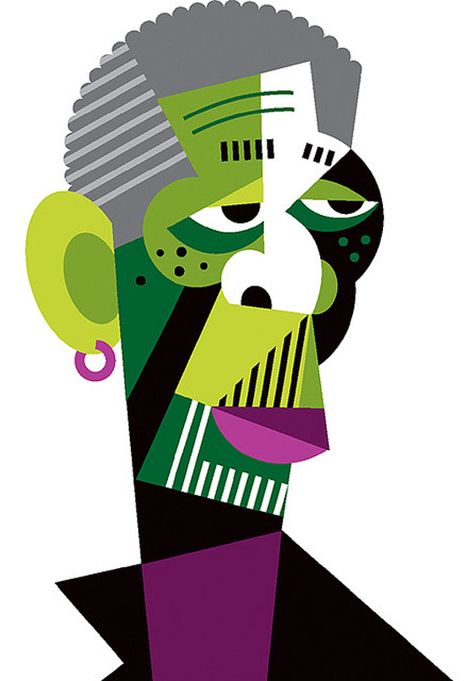 467x681 morgan freeman le cubisme selon pablo lobato art scoop it