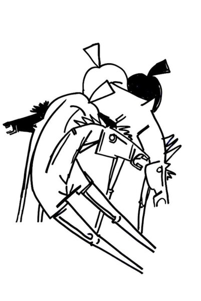 401x600 Morgan Horse Art