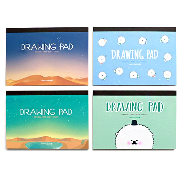 600x600 Morning Glory Drawing Pad