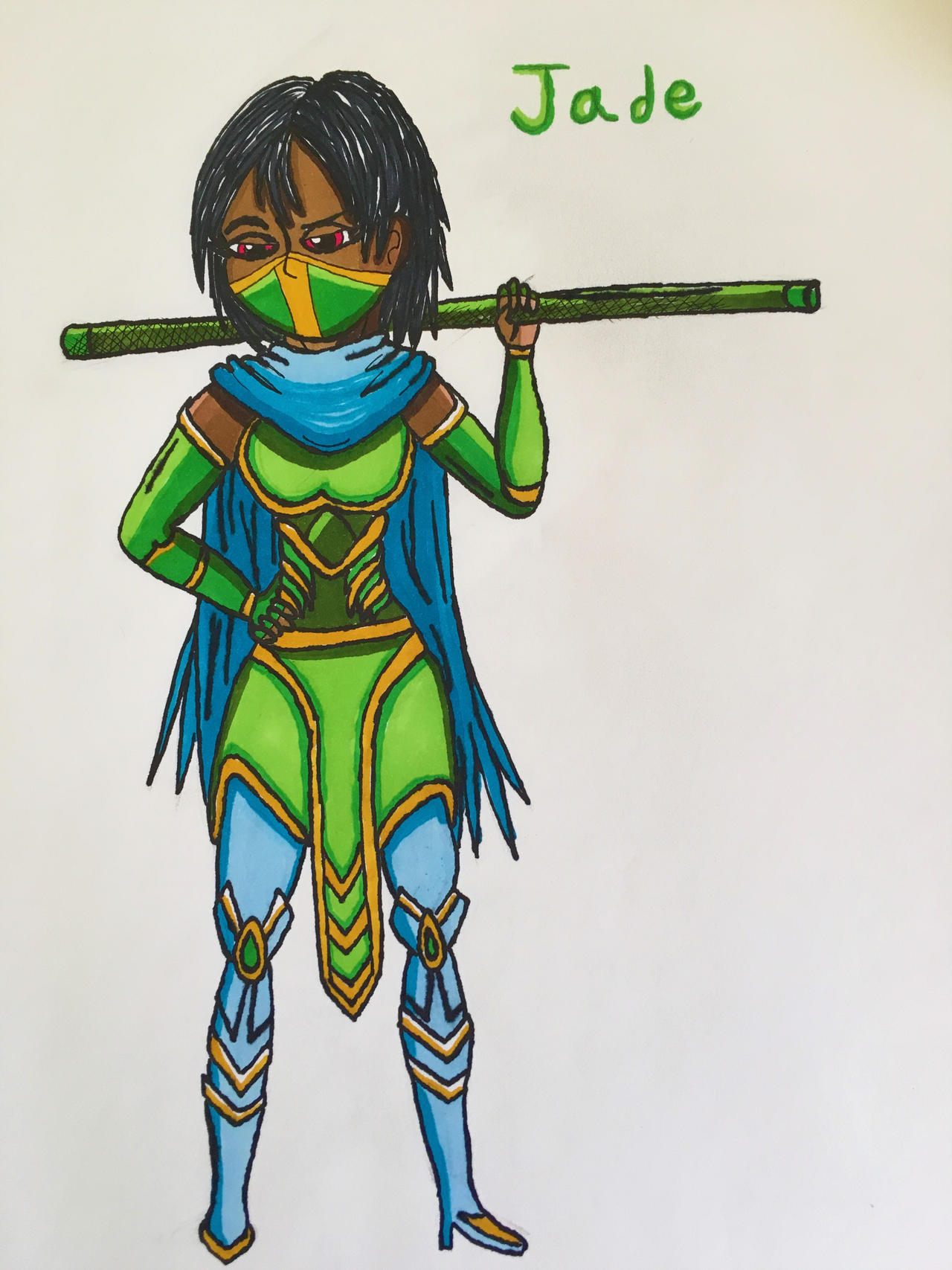 1280x1707 Jade From Mortal Kombat