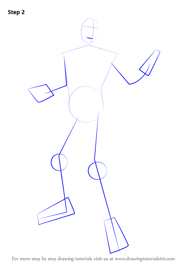 597x844 Learn How To Draw Johnny Cage From Mortal Kombat