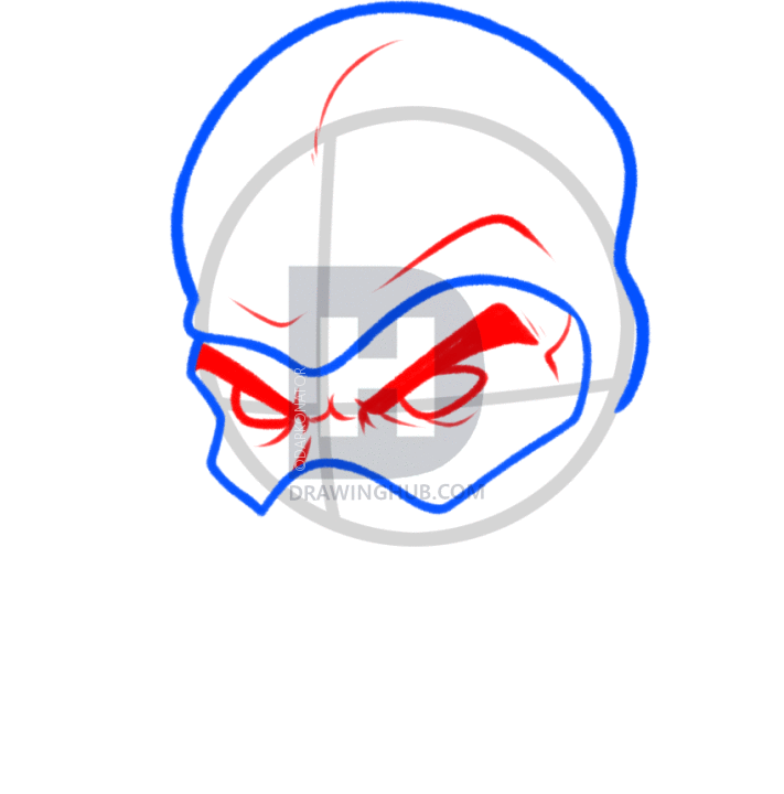 711x720 How To Draw Scorpion Easy, Mortal Kombat, Step