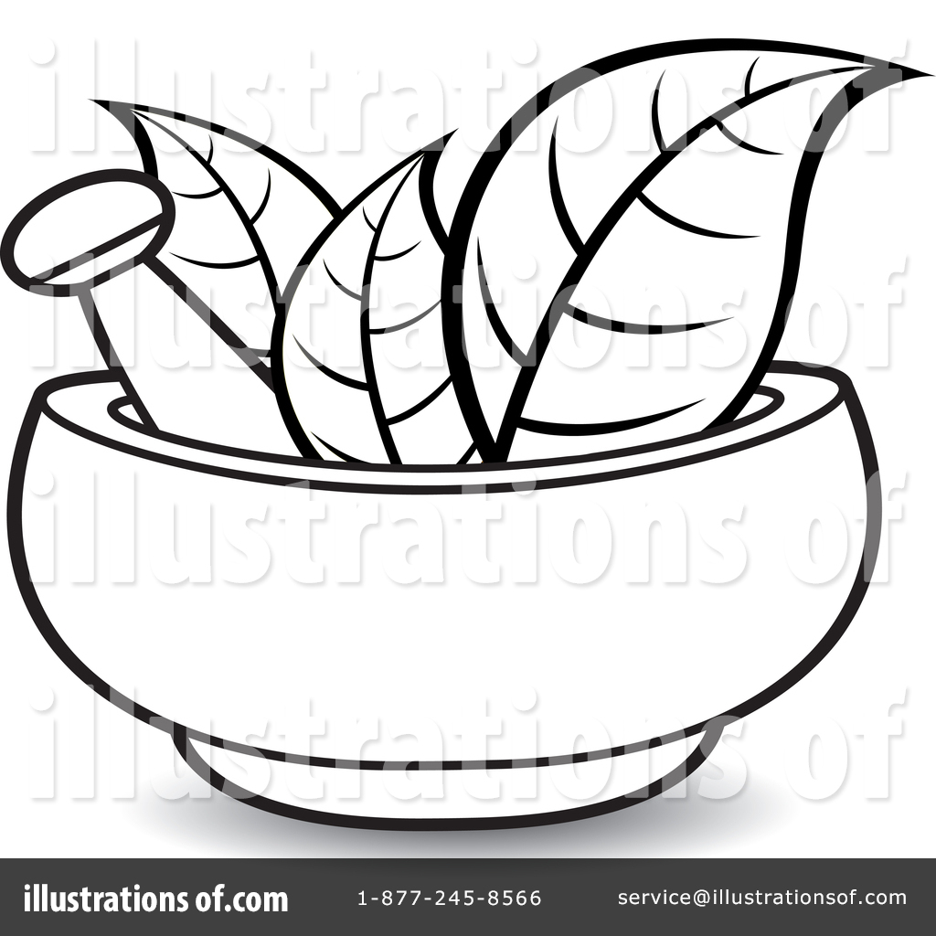 Mortar And Pestle Drawing | Free download on ClipArtMag