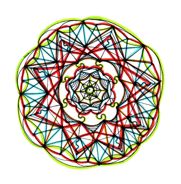 590x600 Mosaic Drawings