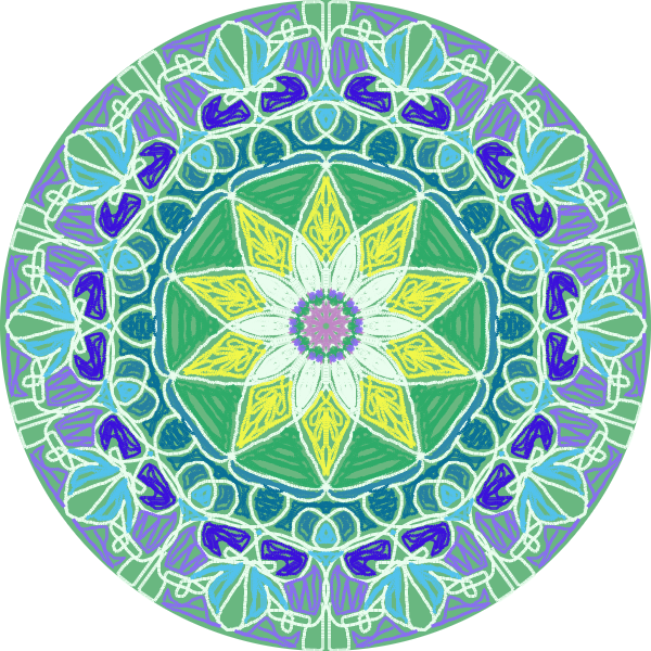 600x600 Collection Of Free Kaleidoscope Drawing Mosaic Download On Ui Ex