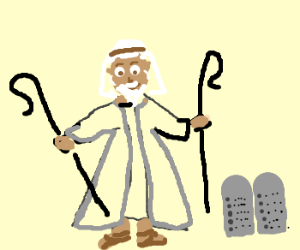 300x250 Moses Dual Wielding Shepherd Crooks