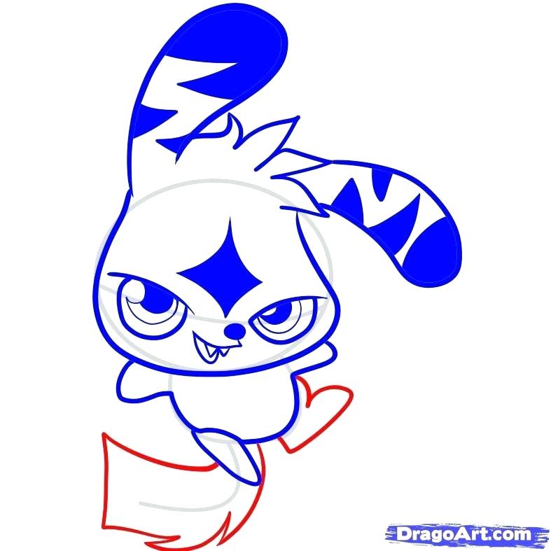 787x787 how to draw a moshi monster
