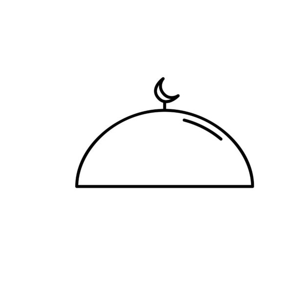 600x600 Mosque Icon Art Print