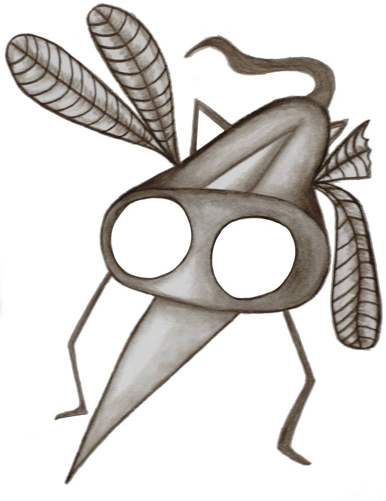 770x999 Mosquito Drawing