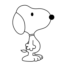 250x250 Learn How To Draw Snoopy, One Of The Most Popular Comic Characters