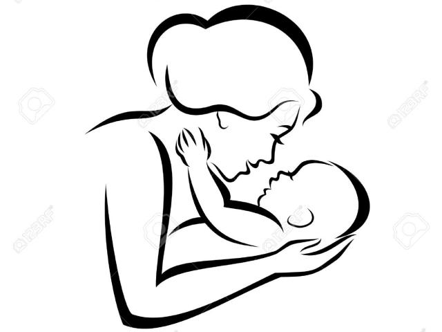 640x480 Free Mother And Baby Clipart, Download Free Clip Art