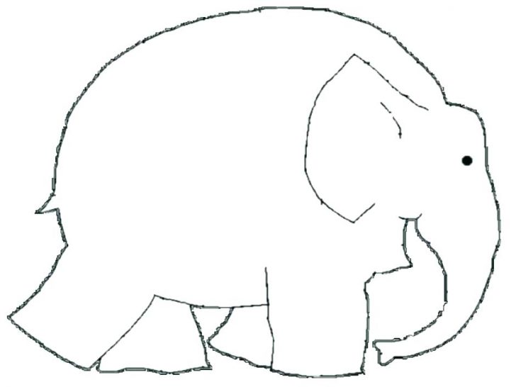728x546 Mom And Baby Elephant Coloring Pages Mommy