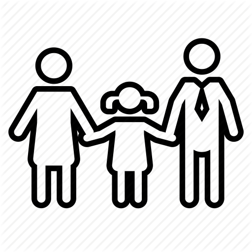 512x512 Dad, Daughter, Family, Father, Mom, Mother, Parent Icon