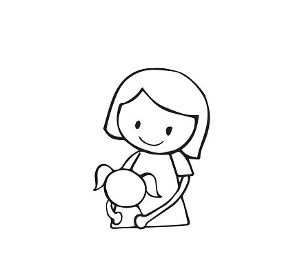 425x406 Children's Drawings Idea Design Concept Love Mom For Mother's Day