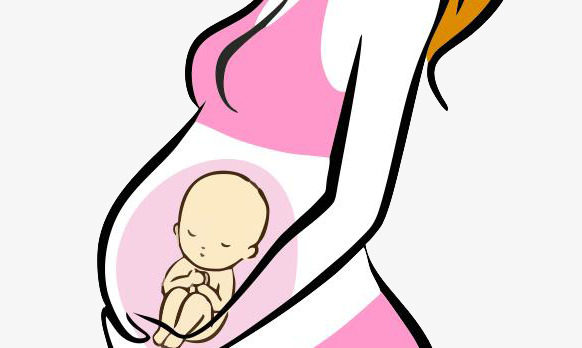 582x348 with the fetus of pregnant mothers cartoons, pregnant clipart
