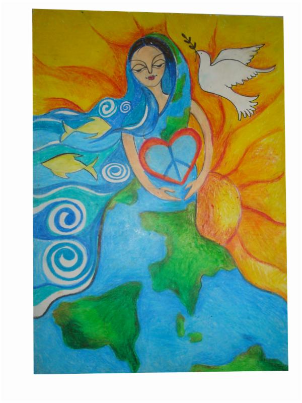 600x800 Art For Peace Contest Mother Earth Resting In Peace