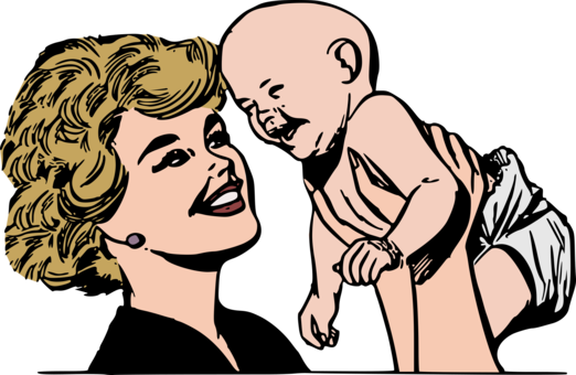 522x340 Mother Cartoon Infant Drawing Child Cc0