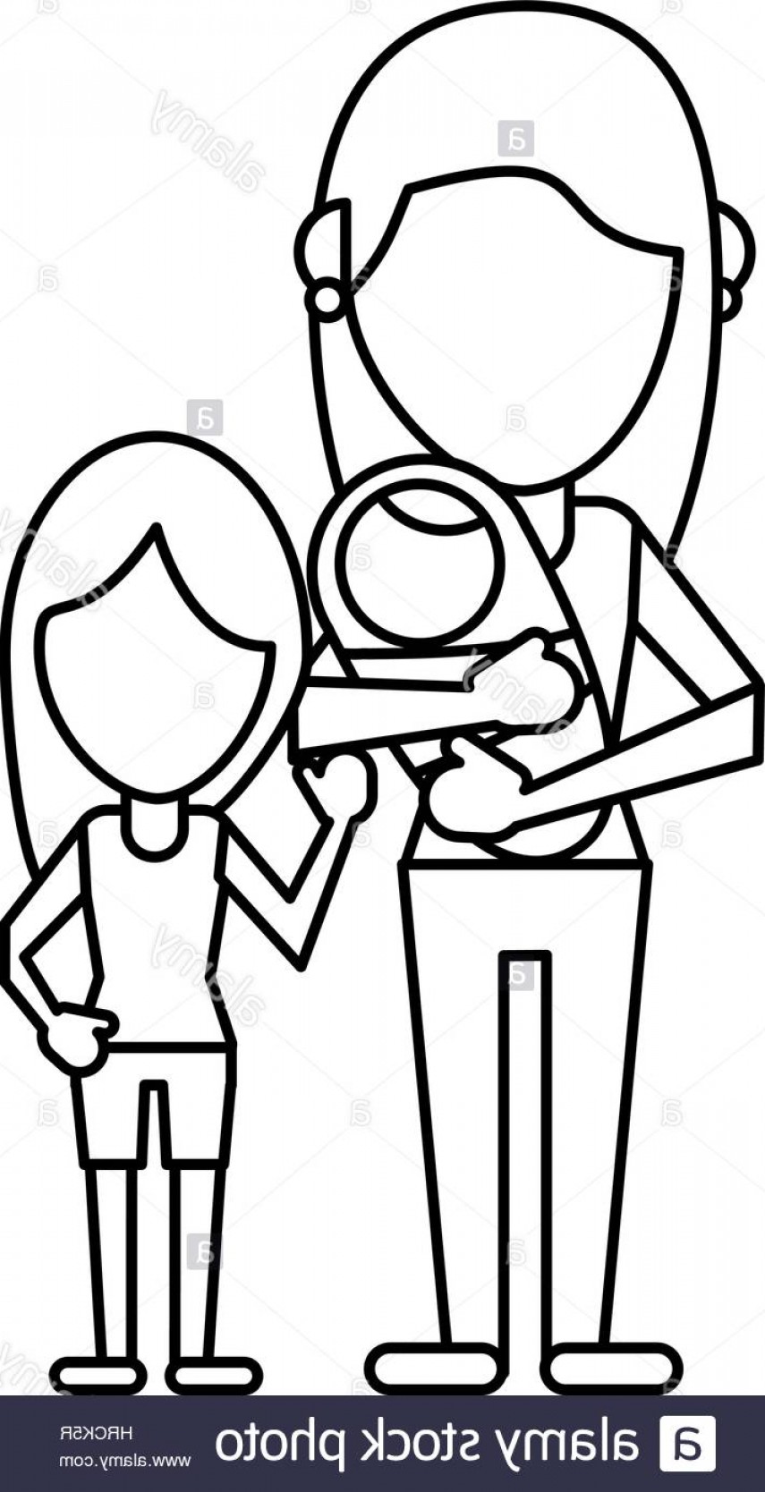 855x1668 Mother Daughter Line Vector Sohadacouri