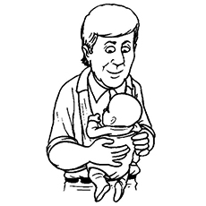 230x230 Top Free Printable Father's Day Coloring Pages Online