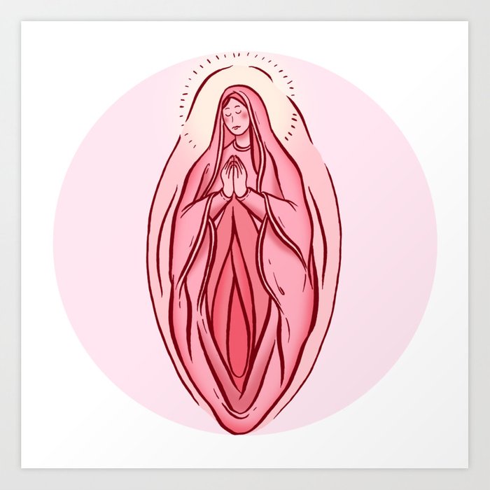 700x700 Mother Vulva Art Print