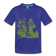 190x190 Mother Nature Drawing Green Kiddo Shirts